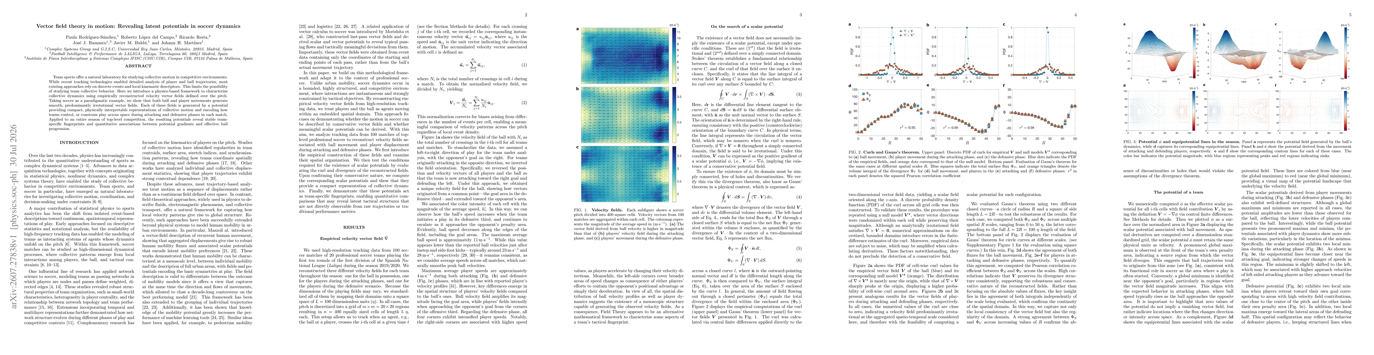 Thumbnail for Vector field theory in motion: Revealing latent potentials in soccer dynamics