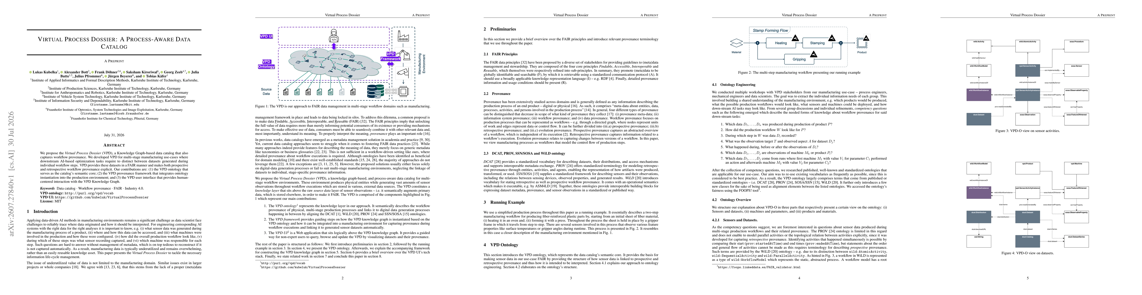 Thumbnail for Virtual Process Dossier: A Process-Aware Data Catalogue