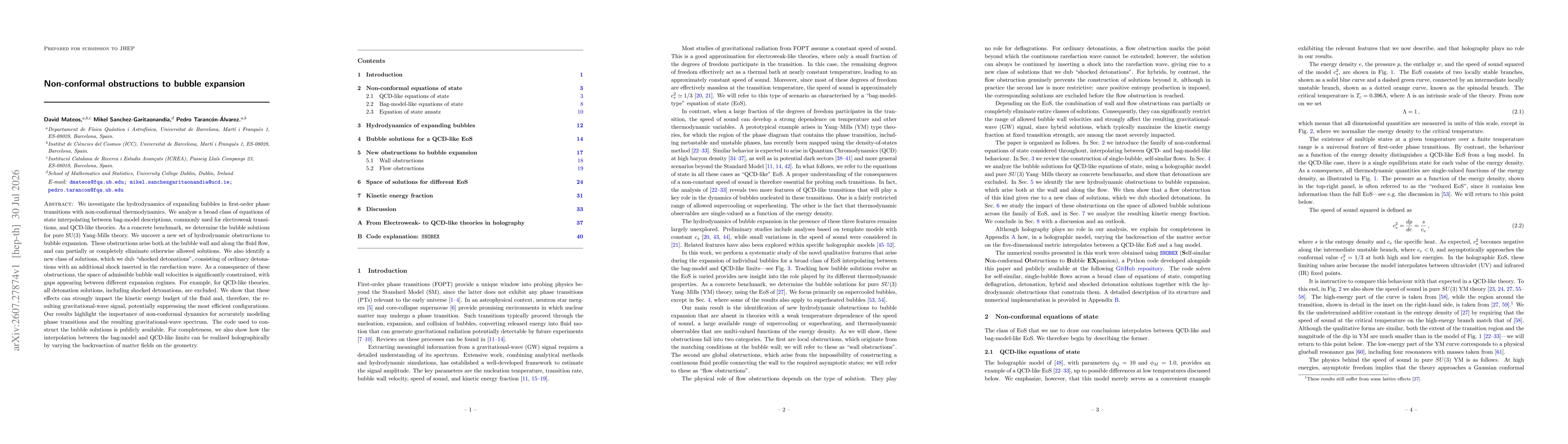 Thumbnail for Non-conformal obstructions to bubble expansion