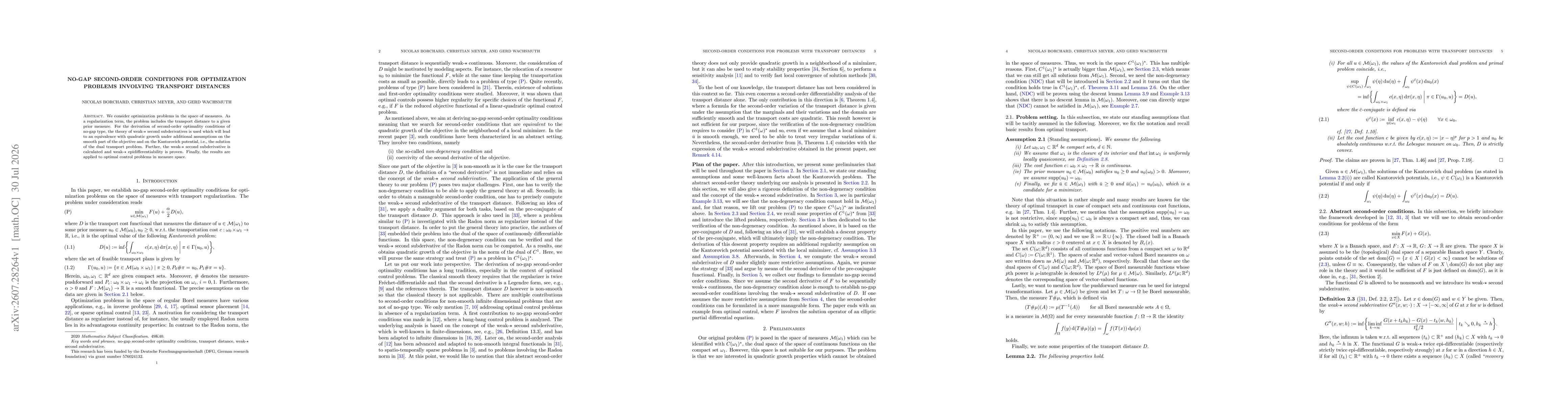 Thumbnail for No-gap second-order conditions for optimization problems involving transport distances