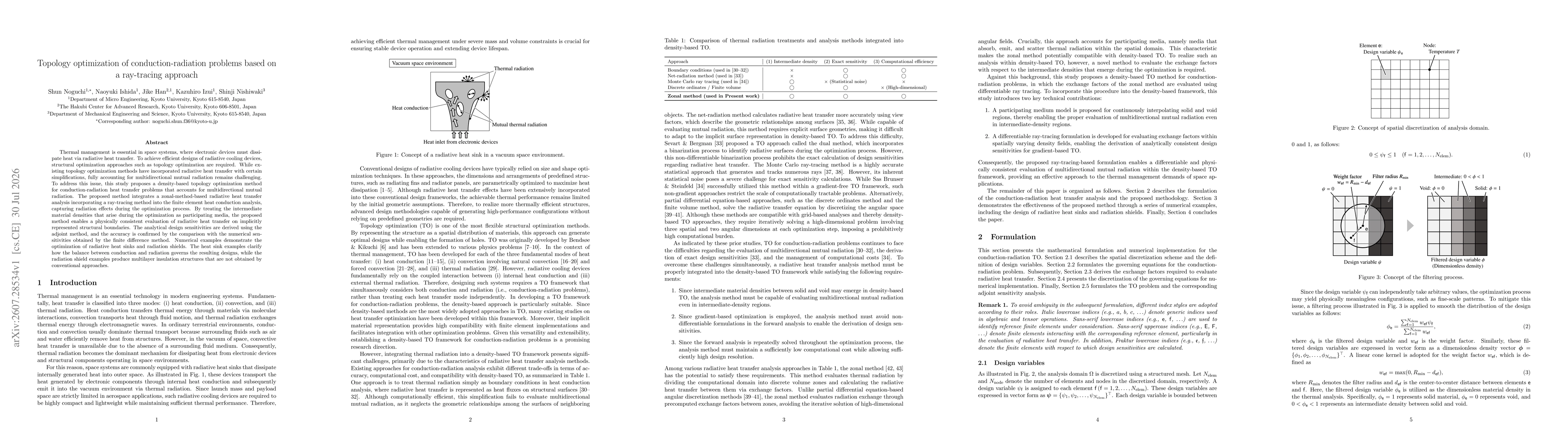 Thumbnail for Topology optimization of conduction-radiation problems based on a ray-tracing approach