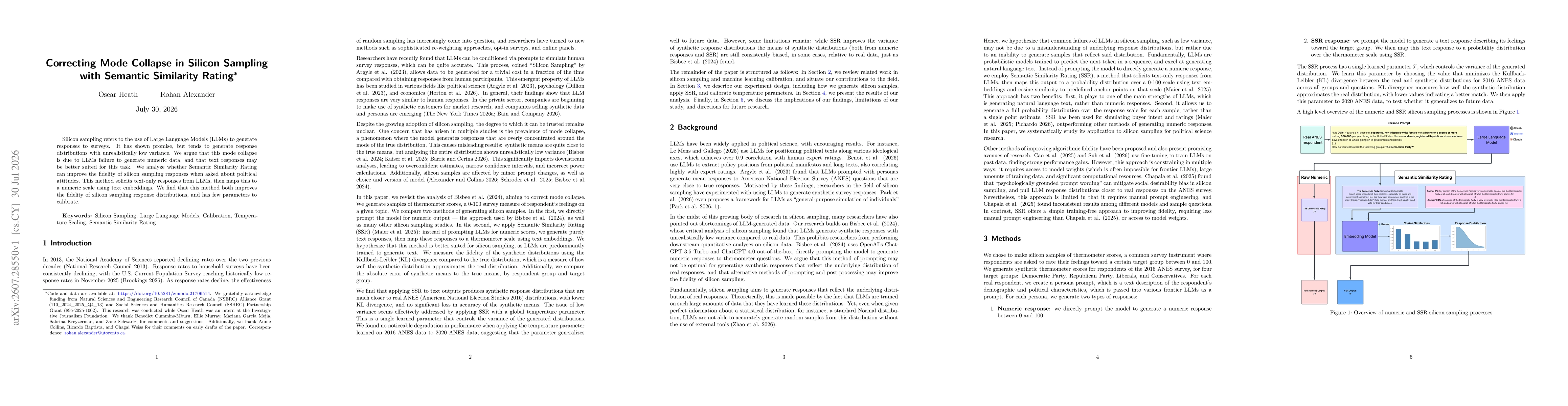 Thumbnail for Correcting Mode Collapse in Silicon Sampling with Semantic Similarity Rating