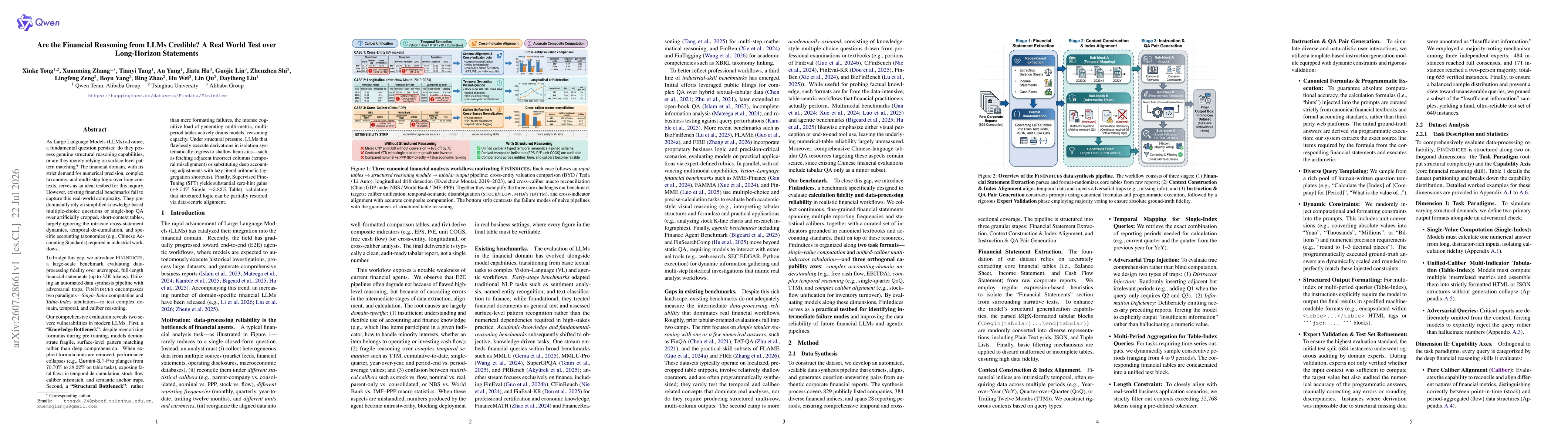 Thumbnail for Are the Financial Reasoning from LLMs Credible? A Real World Test over Long-Horizon Statements
