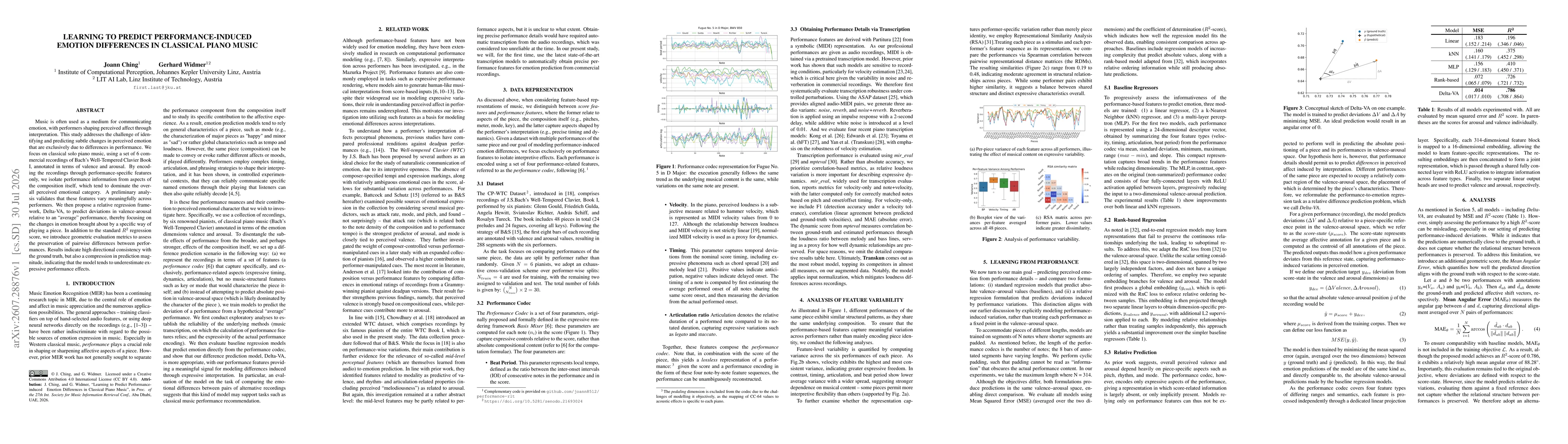 Thumbnail for Learning to Predict Performance-induced Emotion Differences in Classical Piano Music