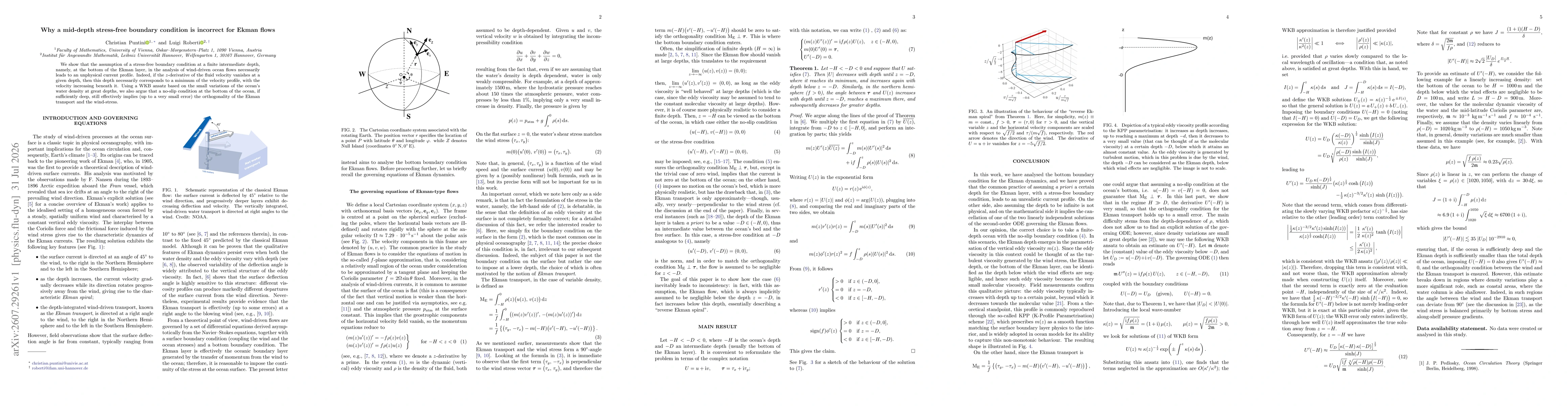 Thumbnail for Why a mid-depth stress-free boundary condition is incorrect for Ekman flows