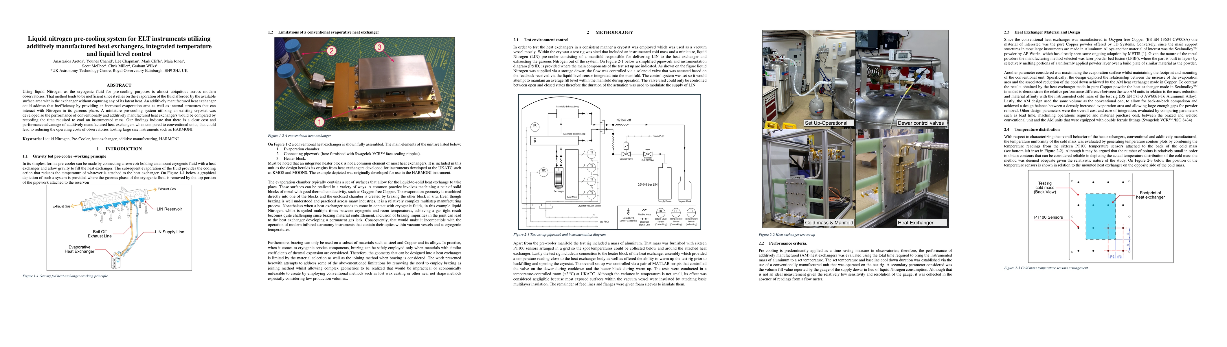 Thumbnail for Liquid nitrogen pre-cooling system for ELT instruments utilizing additively manufactured heat exchangers, integrated temperature and liquid level control