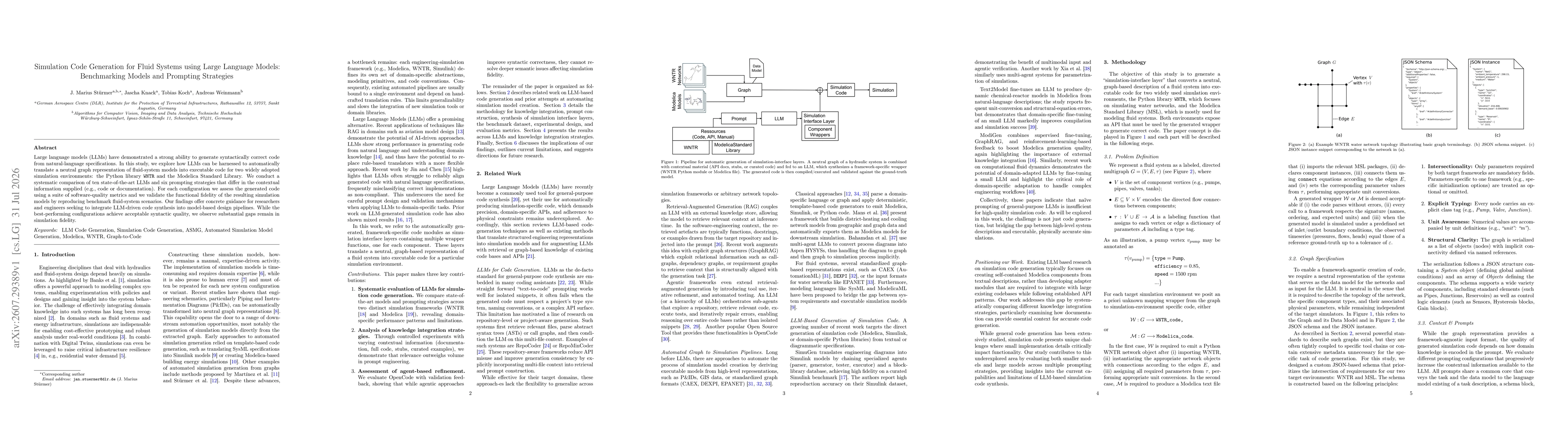Thumbnail for Simulation Code Generation for Fluid Systems using Large Language Models: Benchmarking Models and Prompting Strategies
