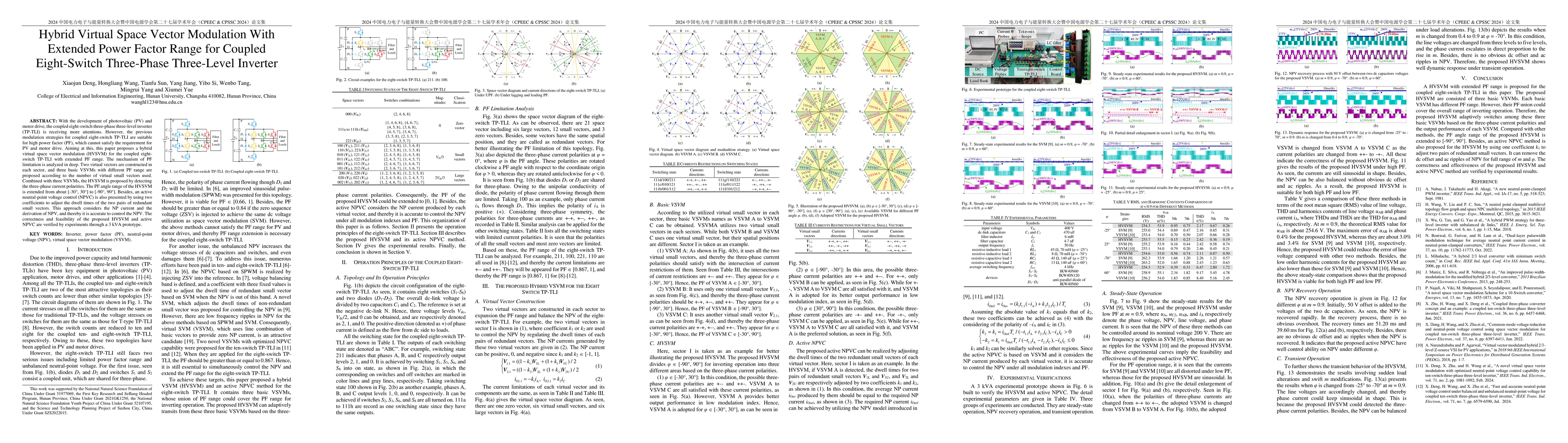 Thumbnail for Hybrid Virtual Space Vector Modulation With Extended Power Factor Range for Coupled Eight-Switch Three-Phase Three-Level Inverter