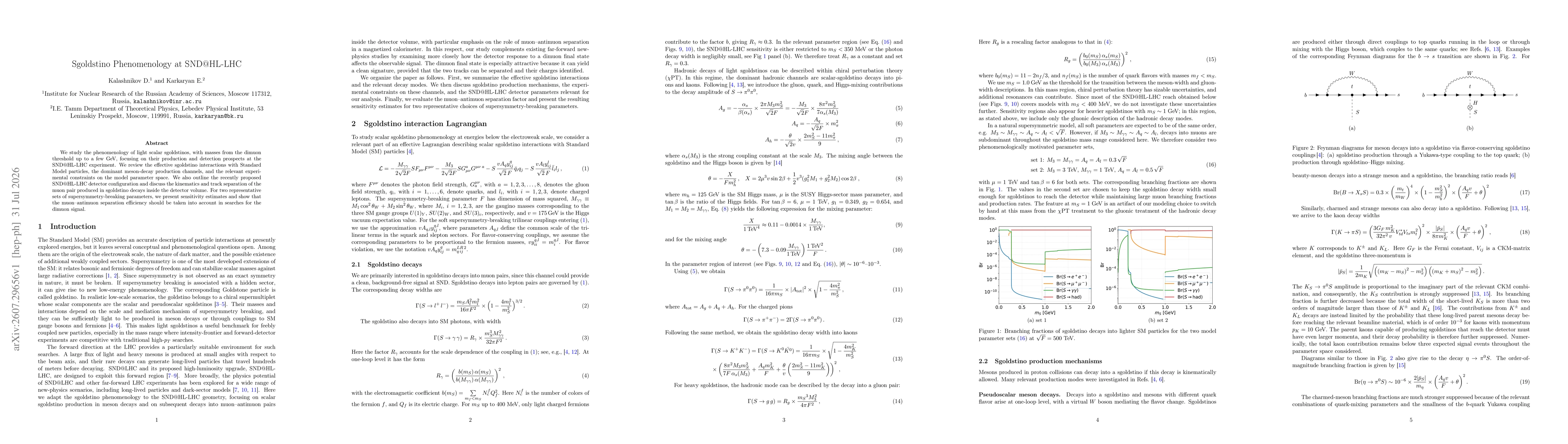 Thumbnail for Sgoldstino Phenomenology at SND@HL-LHC
