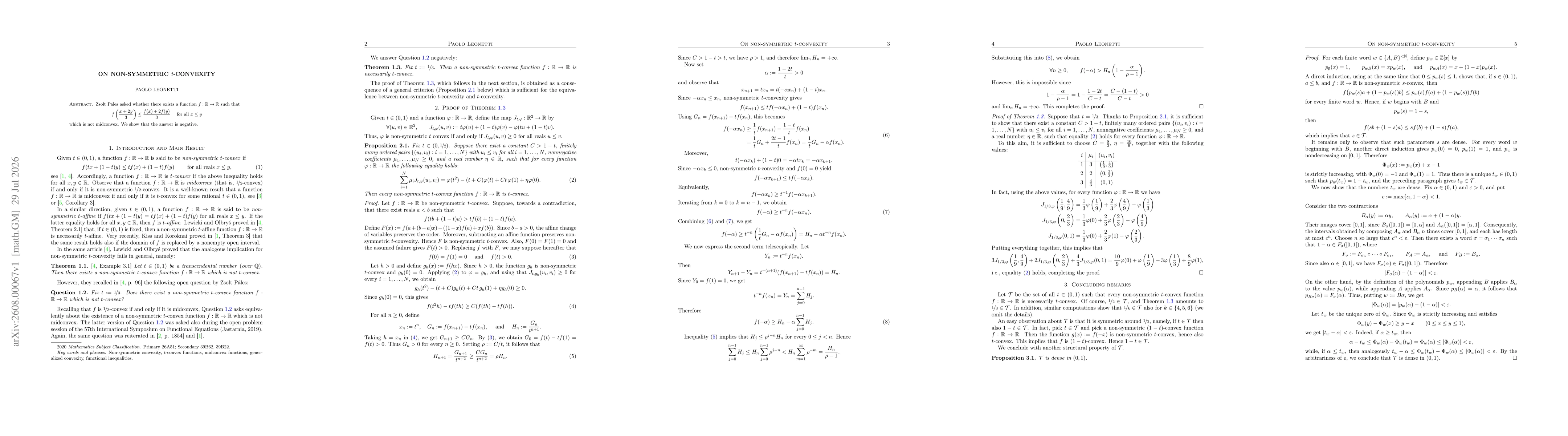 Thumbnail for On non-symmetric $t$-convexity