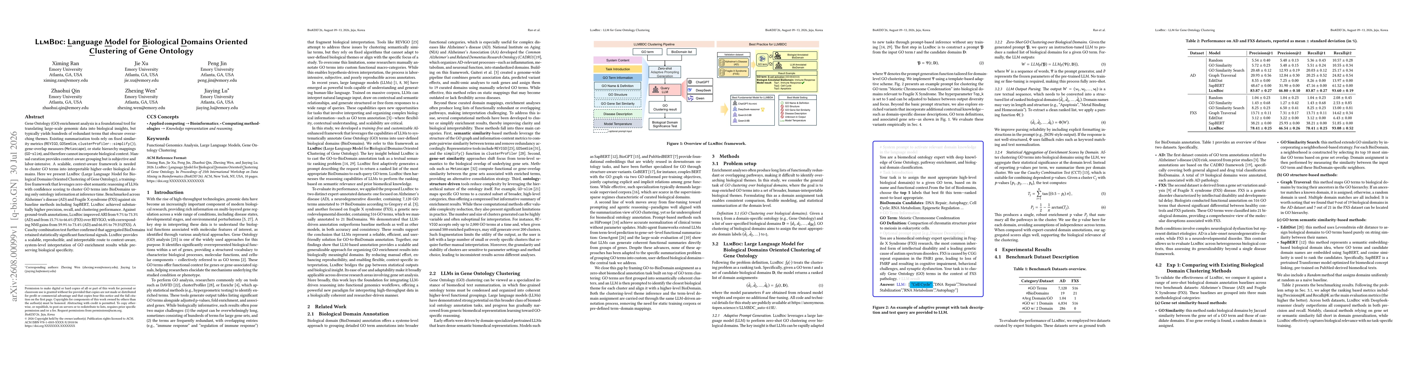 Thumbnail for LLMBDC: Language Model for Biological Domains Oriented Clustering of Gene Ontology