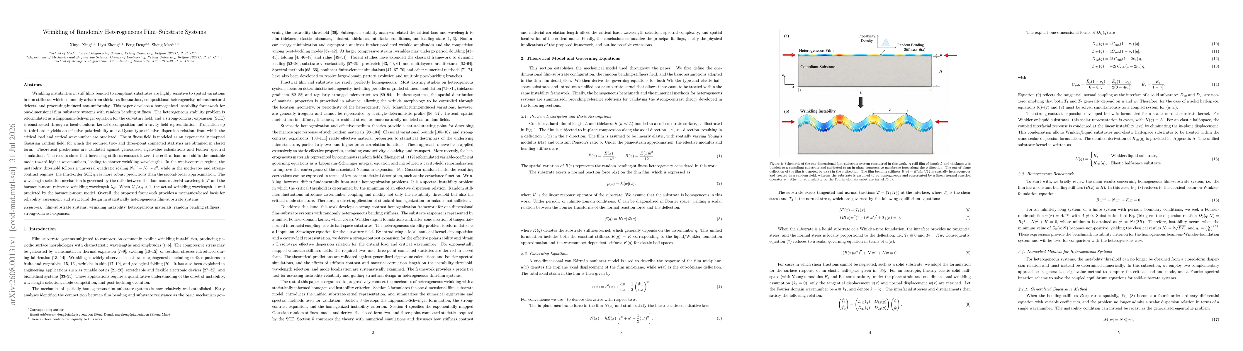 Thumbnail for Wrinkling of Randomly Heterogeneous Film-Substrate Systems