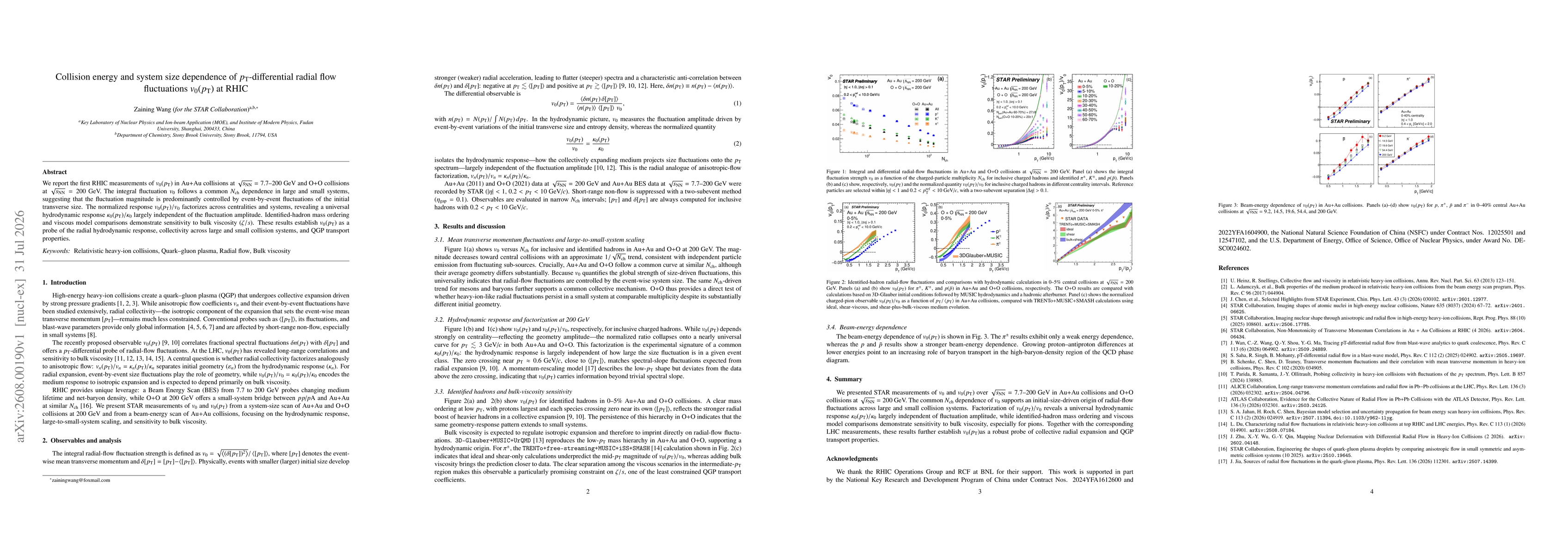 Thumbnail for Collision energy and system size dependence of $p_{\mathrm{T}}$-differential radial flow fluctuations $v_{0}(p_{\mathrm{T}})$ at RHIC