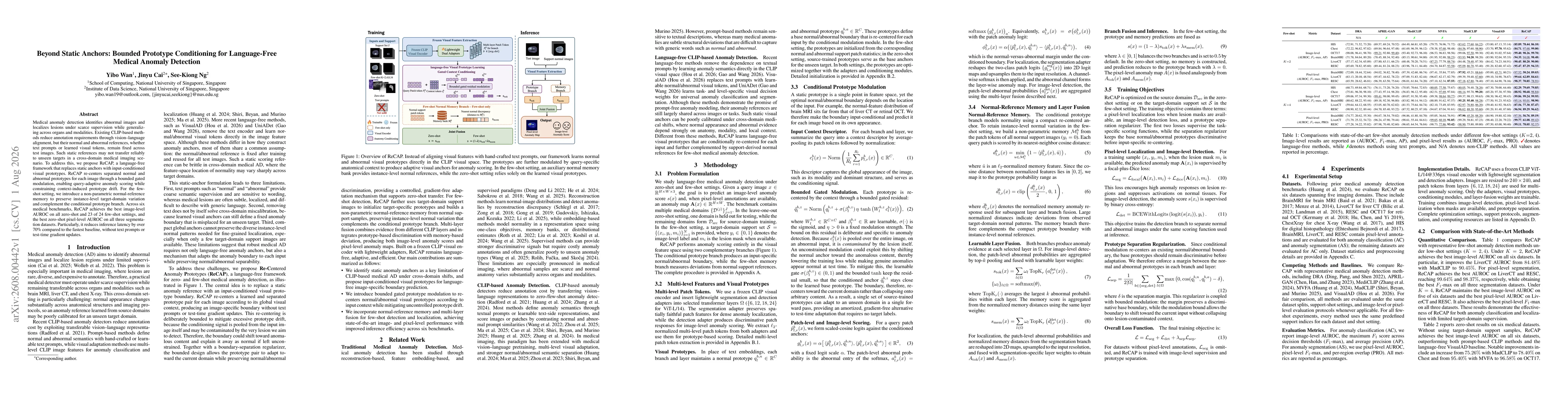 Thumbnail for Beyond Static Anchors: Bounded Prototype Conditioning for Language-Free Medical Anomaly Detection