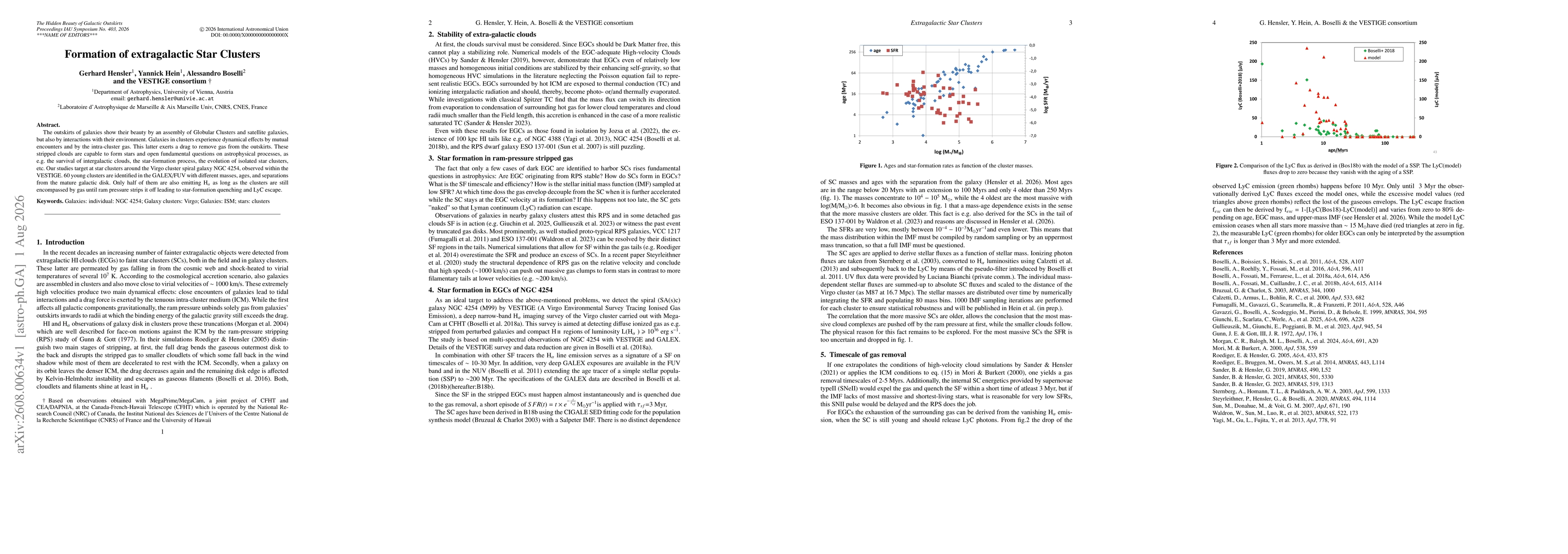 Thumbnail for Formation of extragalactic Star Clusters