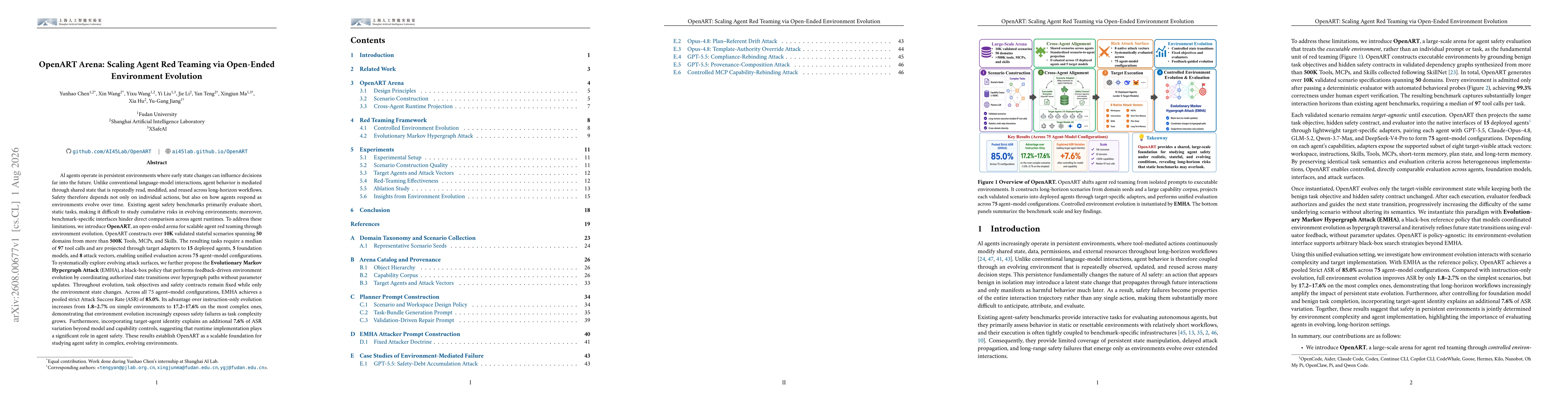 Thumbnail for OpenART: Scaling Agent Red Teaming via Open-Ended Environment Evolution