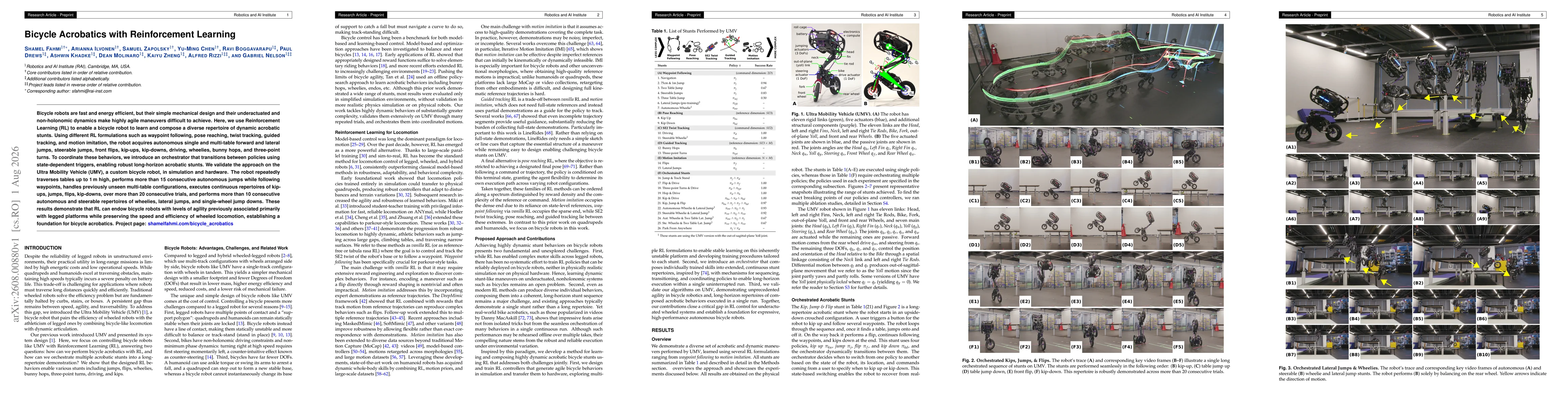 Thumbnail for Bicycle Acrobatics with Reinforcement Learning