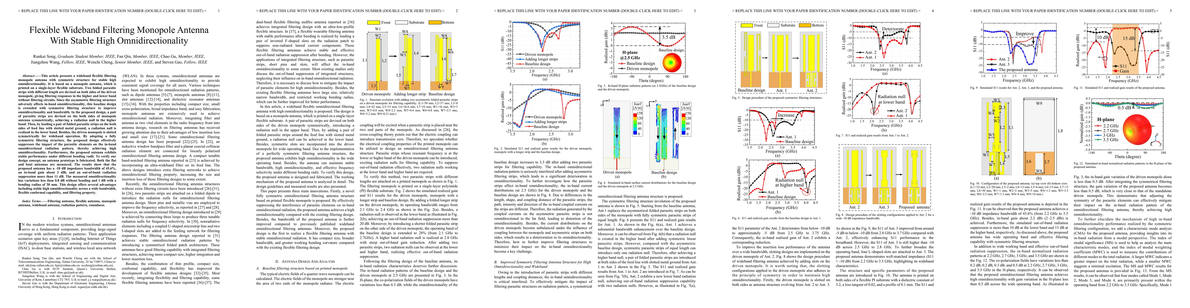 Thumbnail for Flexible Wideband Filtering Monopole Antenna With Stable High Omnidirectionality