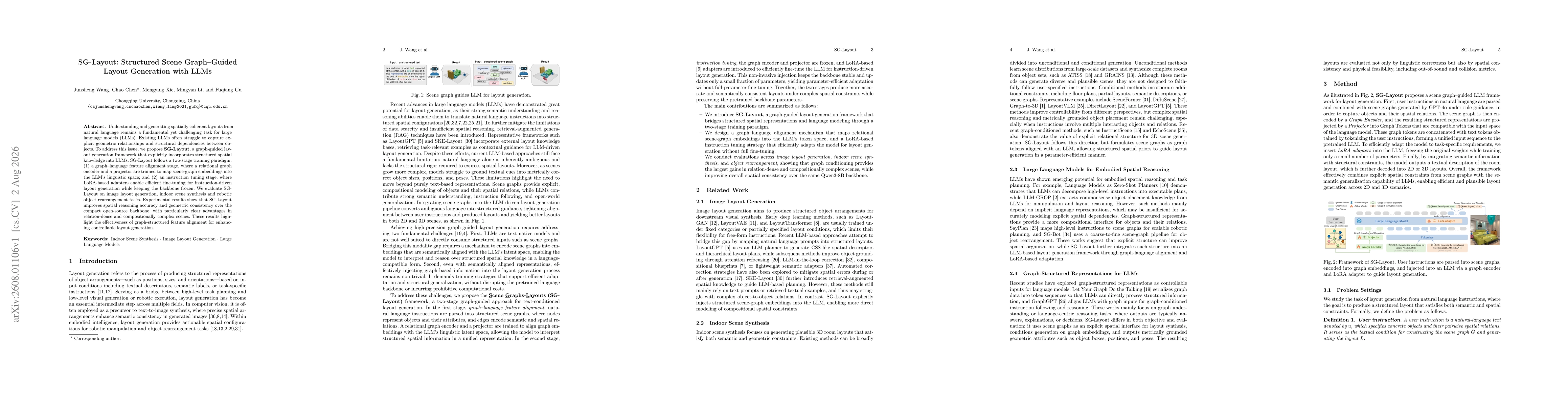 Thumbnail for SG-Layout: Structured Scene Graph-Guided Layout Generation with LLMs