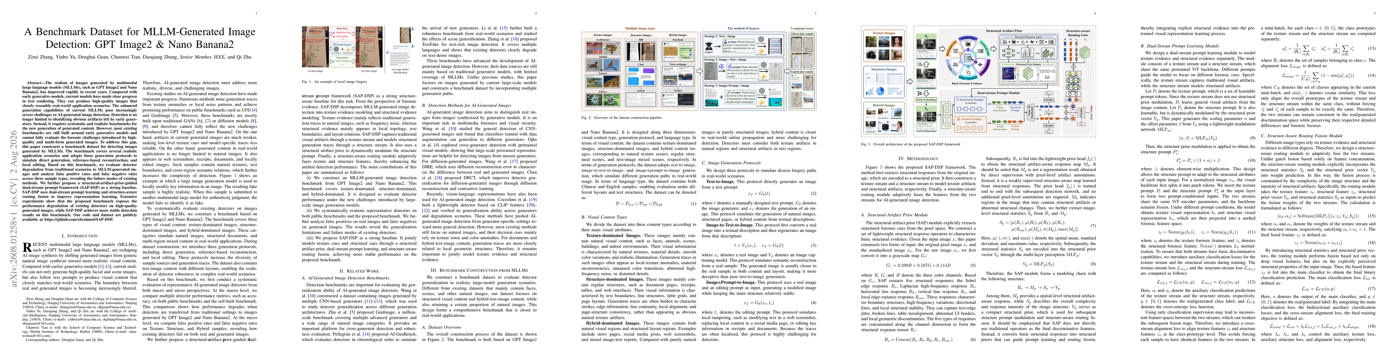 Thumbnail for A Benchmark Dataset for MLLM-Generated Image Detection: GPT Image2 & Nano Banana2