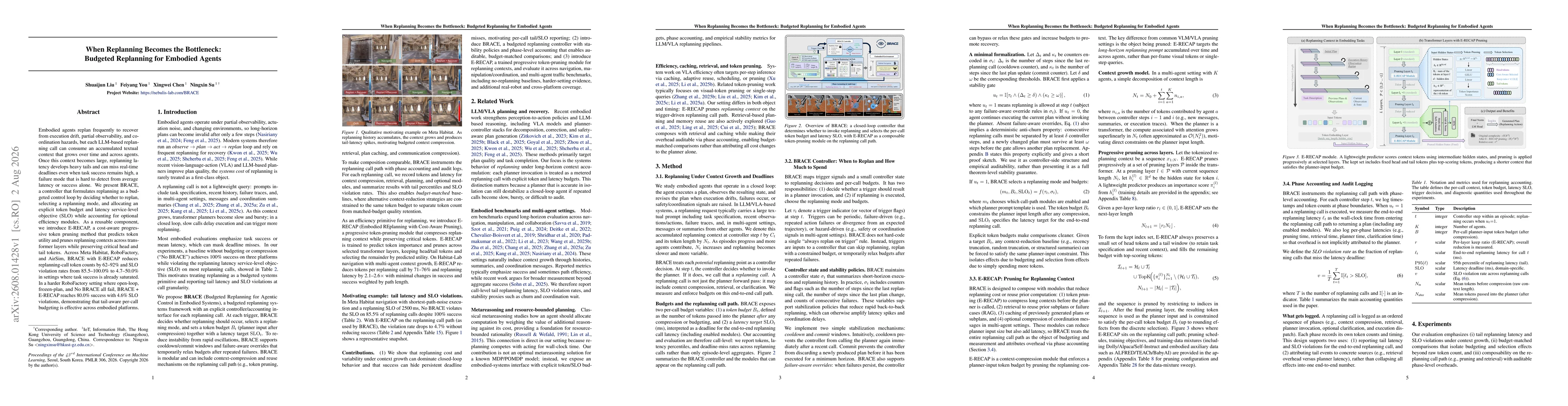 Thumbnail for When Replanning Becomes the Bottleneck: Budgeted Replanning for Embodied Agents