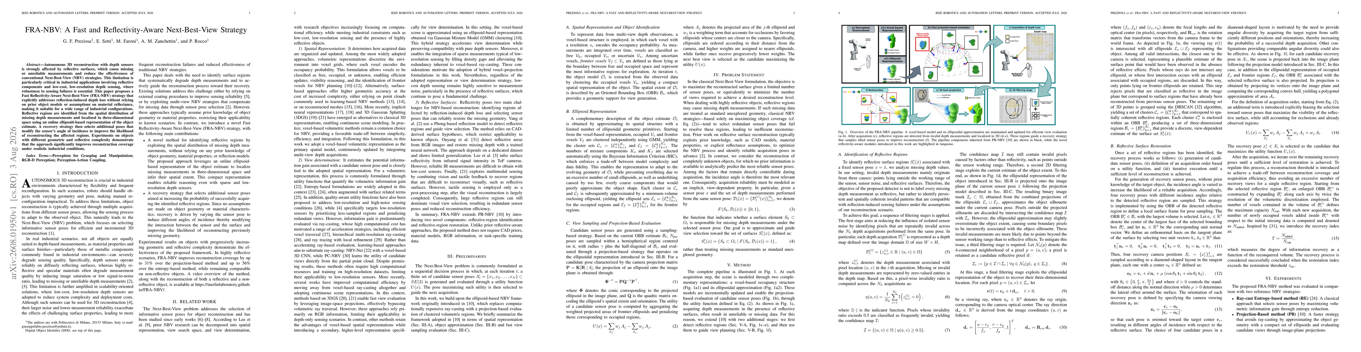 Thumbnail for FRA-NBV: A Fast and Reflectivity-Aware Next-Best-View Strategy