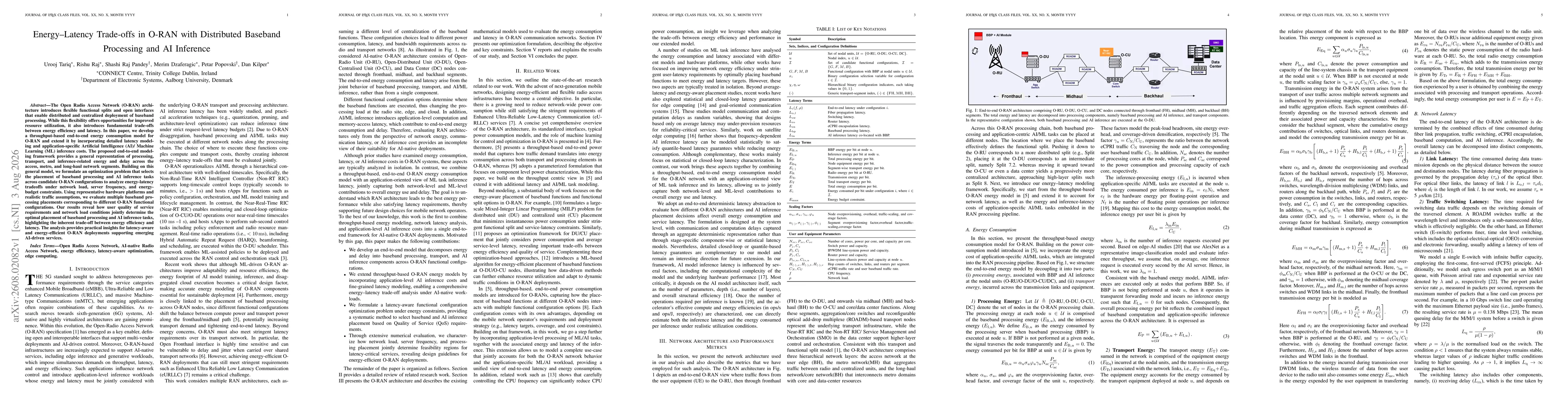 Thumbnail for Energy-Latency Trade-offs in O-RAN with Distributed Baseband Processing and AI Inference