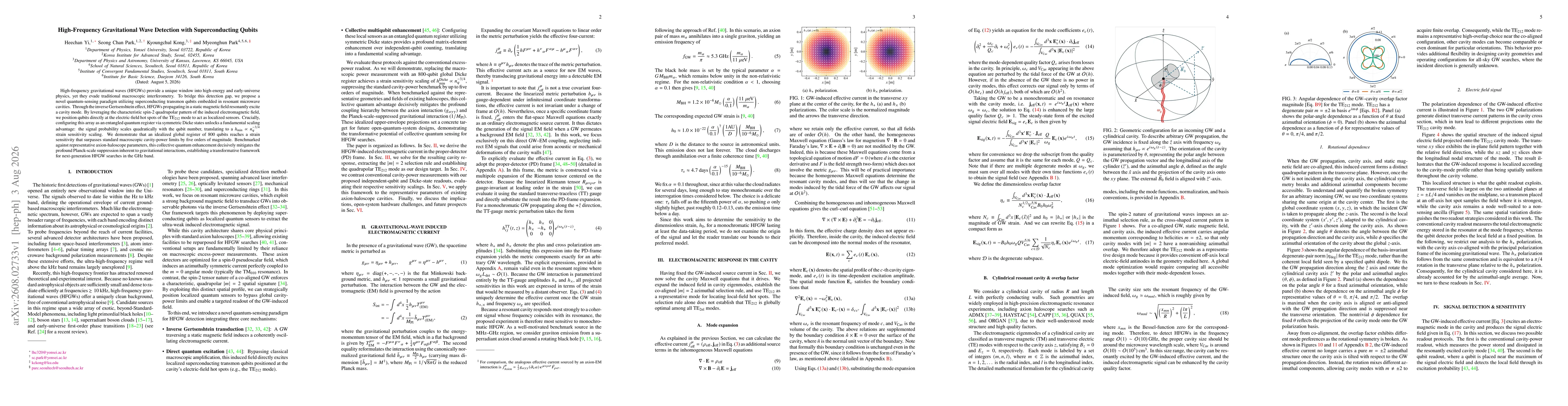 Thumbnail for High-Frequency Gravitational Wave Detection with Superconducting Qubits