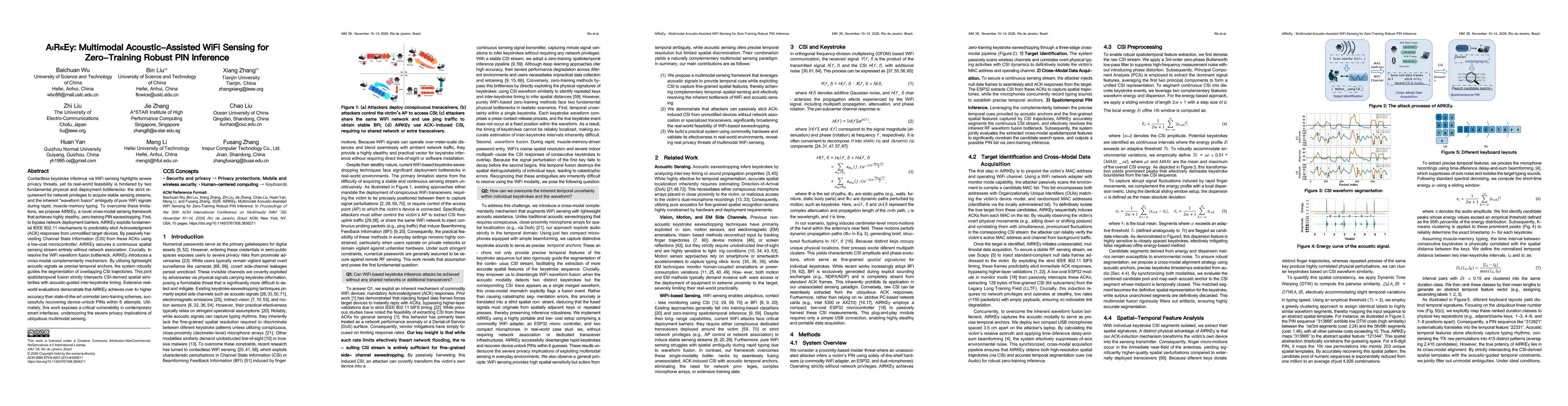 Thumbnail for AirKey: Multimodal Acoustic-Assisted WiFi Sensing for Zero-Training Robust PIN Inference