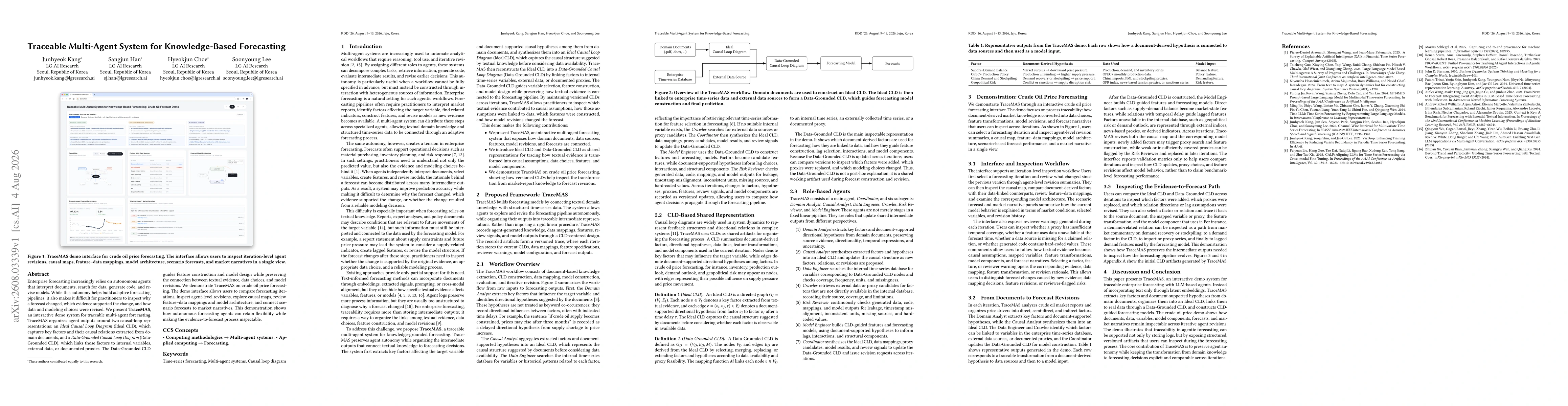 Thumbnail for Traceable Multi-Agent System for Knowledge-Based Forecasting