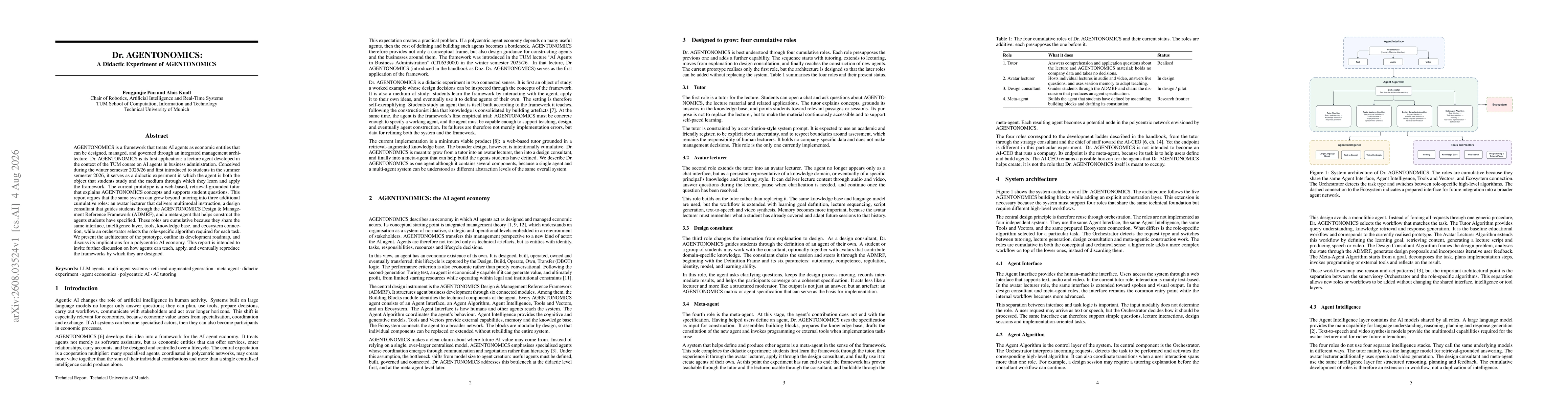 Thumbnail for Dr. AGENTONOMICS: A Didactic Experiment of AGENTONOMICS