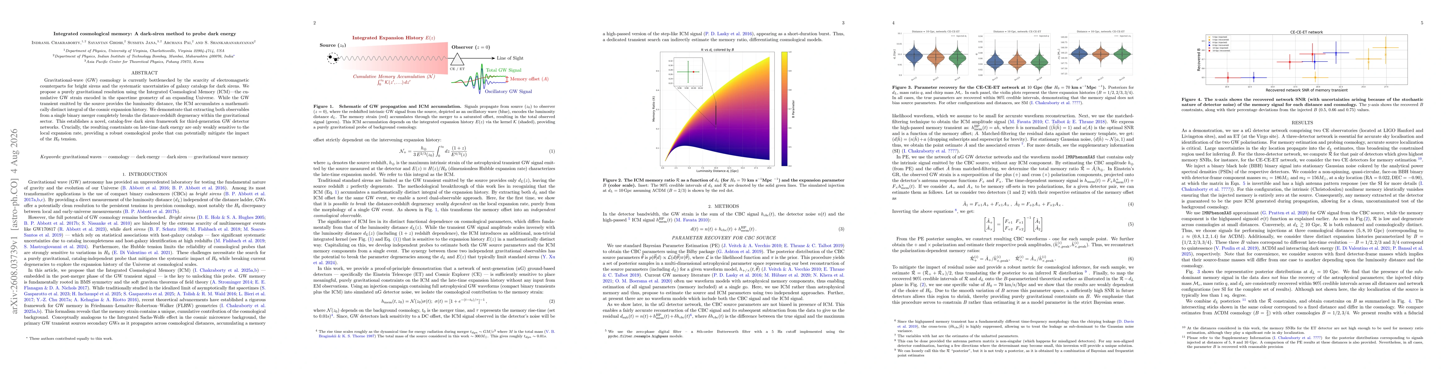 Thumbnail for Integrated cosmological memory: A dark-siren method to probe dark energy