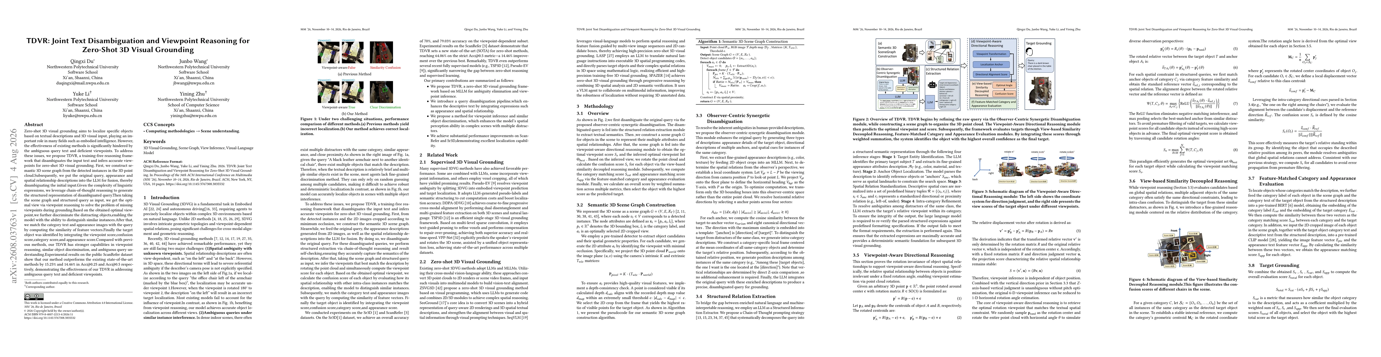 Thumbnail for TDVR: Joint Text Disambiguation and Viewpoint Reasoning for Zero-Shot 3D Visual Grounding