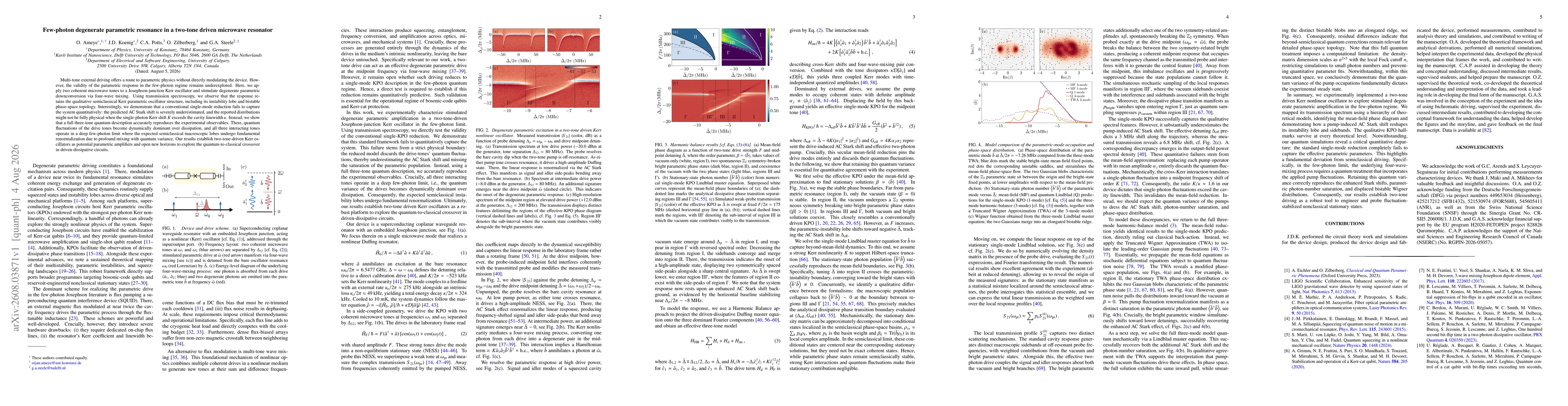 Thumbnail for Few-photon degenerate parametric resonance in a two-tone driven microwave resonator