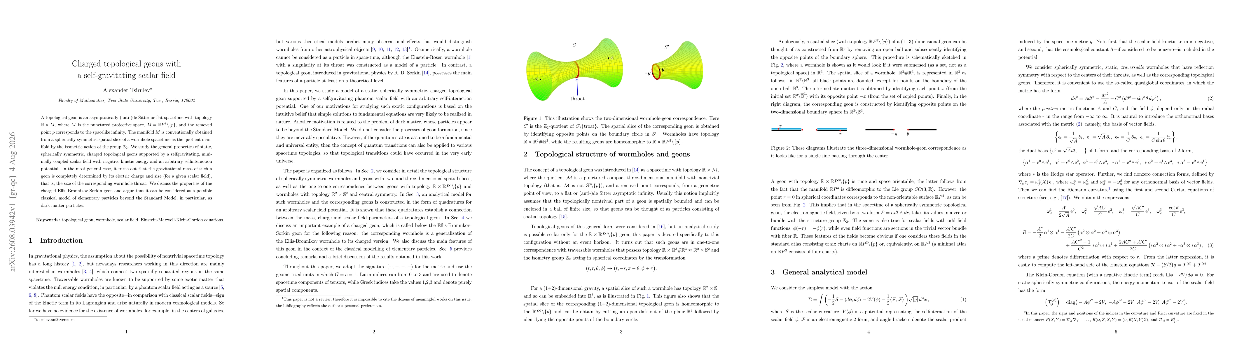 Thumbnail for Charged topological geons with a self-gravitating scalar field