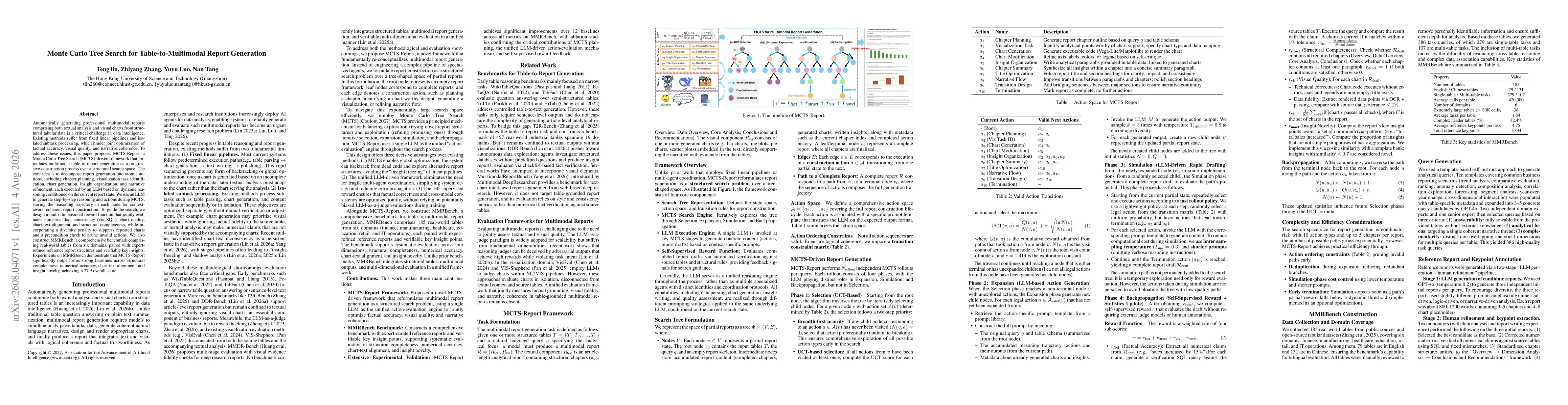 Thumbnail for Monte Carlo Tree Search for Table-to-Multimodal Report Generation