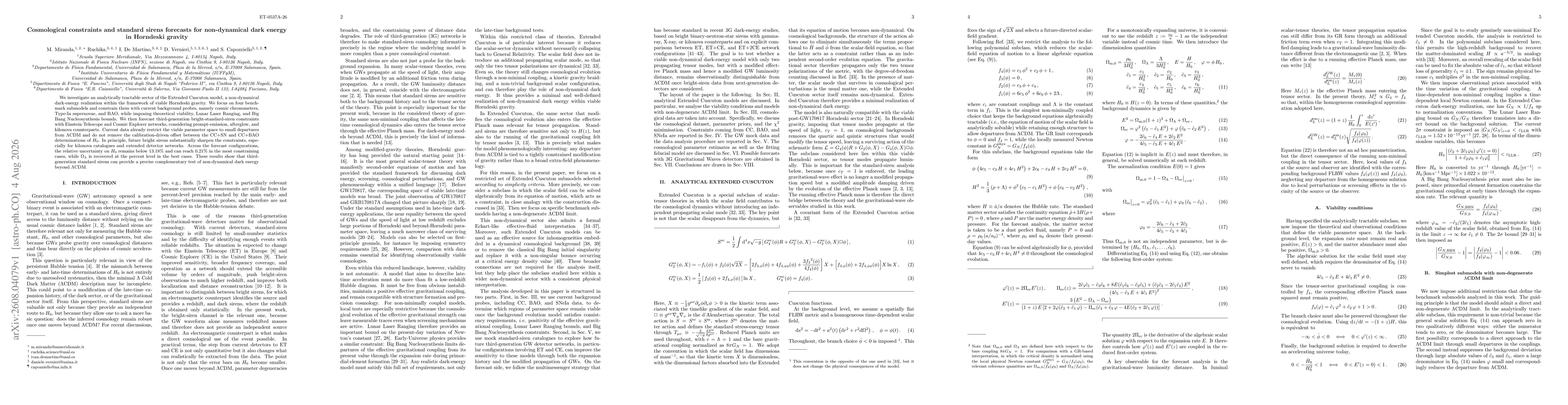 Thumbnail for Cosmological constraints and standard sirens forecasts for non-dynamical dark energy in Horndeski gravity