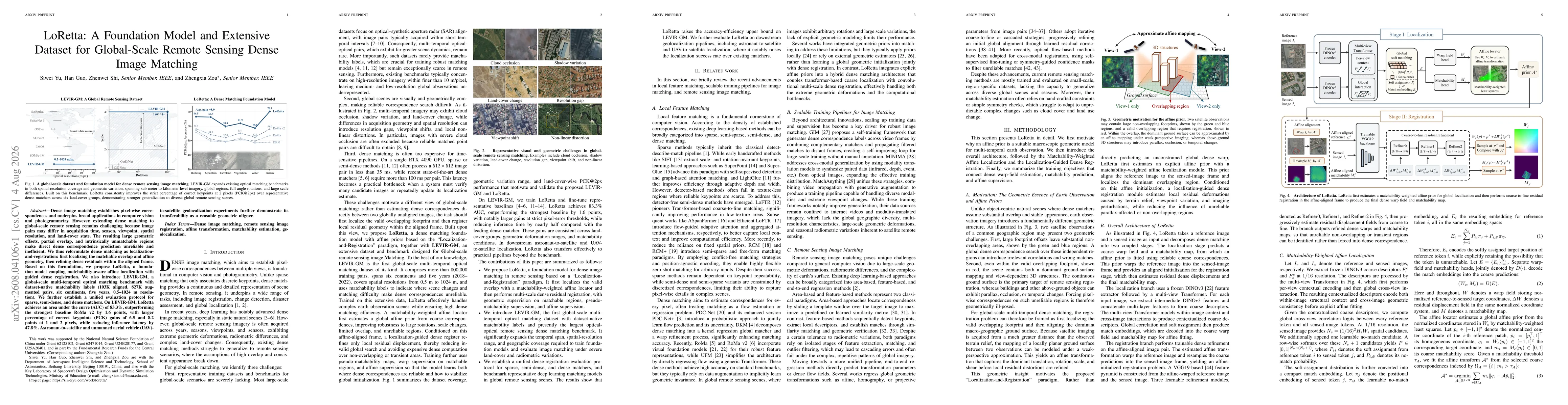 Thumbnail for LoRetta: A Foundation Model and Extensive Dataset for Global-Scale Remote Sensing Dense Image Matching
