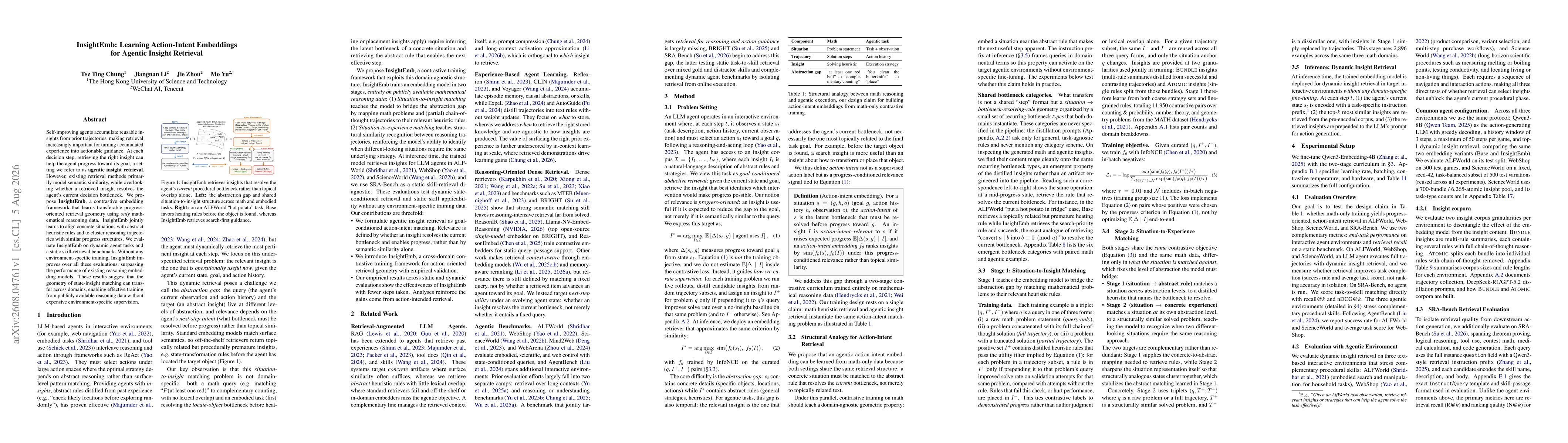 Thumbnail for InsightEmb: Learning Action-Intent Embeddings for Agentic Insight Retrieval
