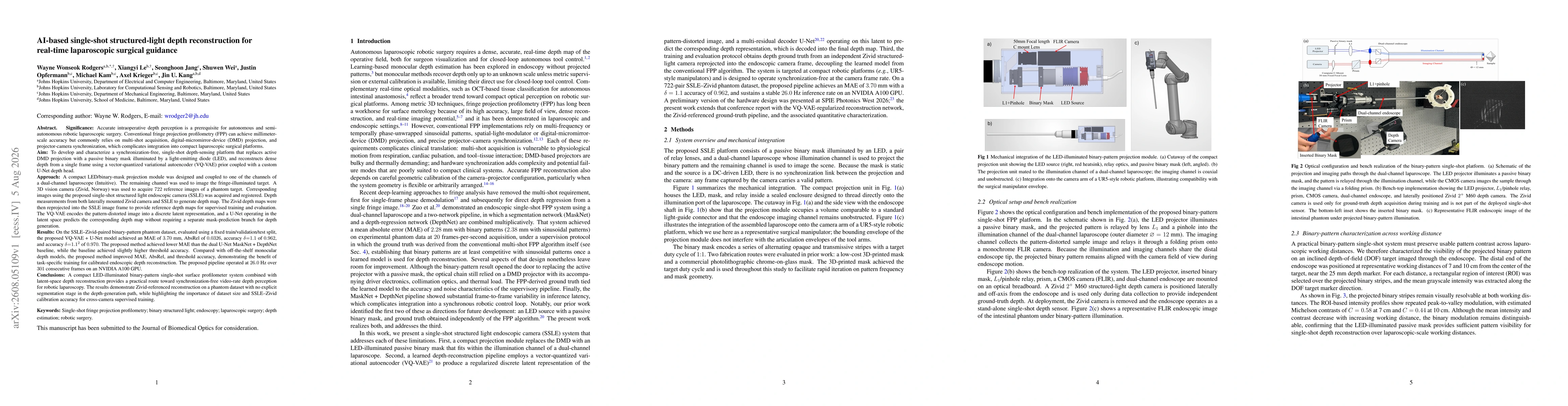 Thumbnail for AI-based single-shot structured-light depth reconstruction for real-time laparoscopic surgical guidance