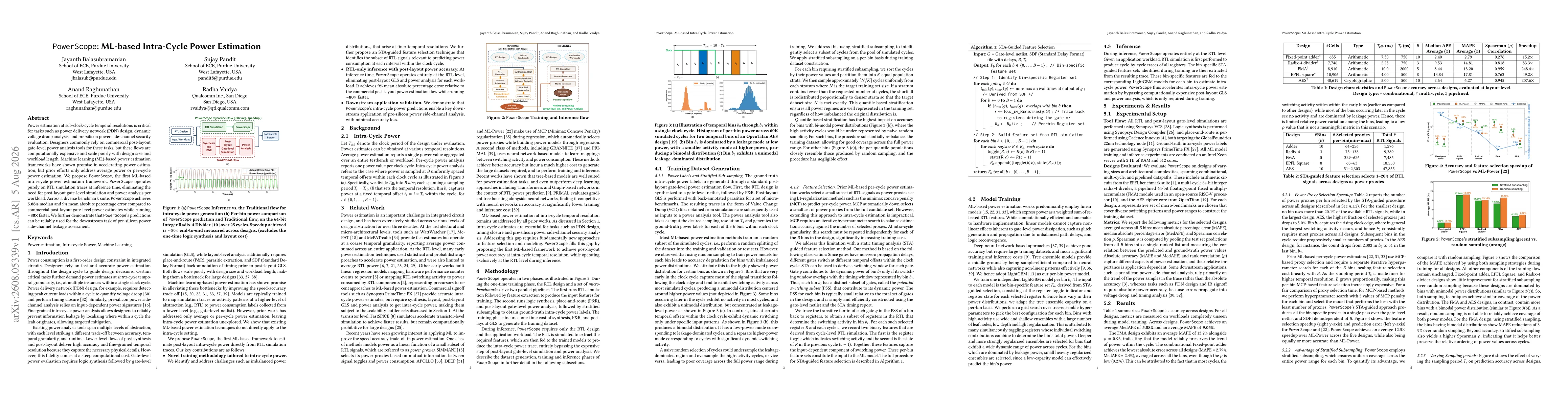 Thumbnail for PowerScope: ML-based Intra-Cycle Power Estimation
