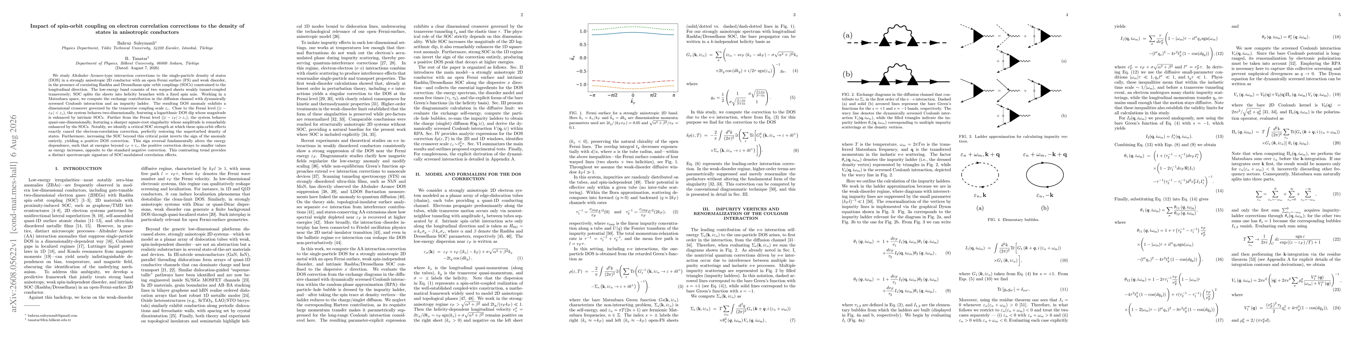 Thumbnail for Impact of spin-orbit coupling on electron correlation corrections to the density of states in anisotropic conductors