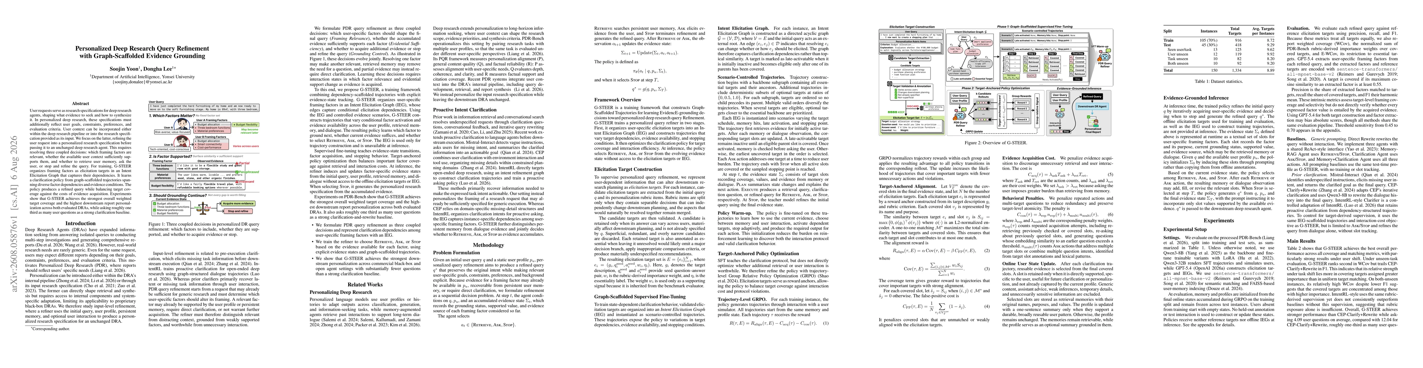 Thumbnail for Personalized Deep Research Query Refinement with Graph-Scaffolded Evidence Grounding