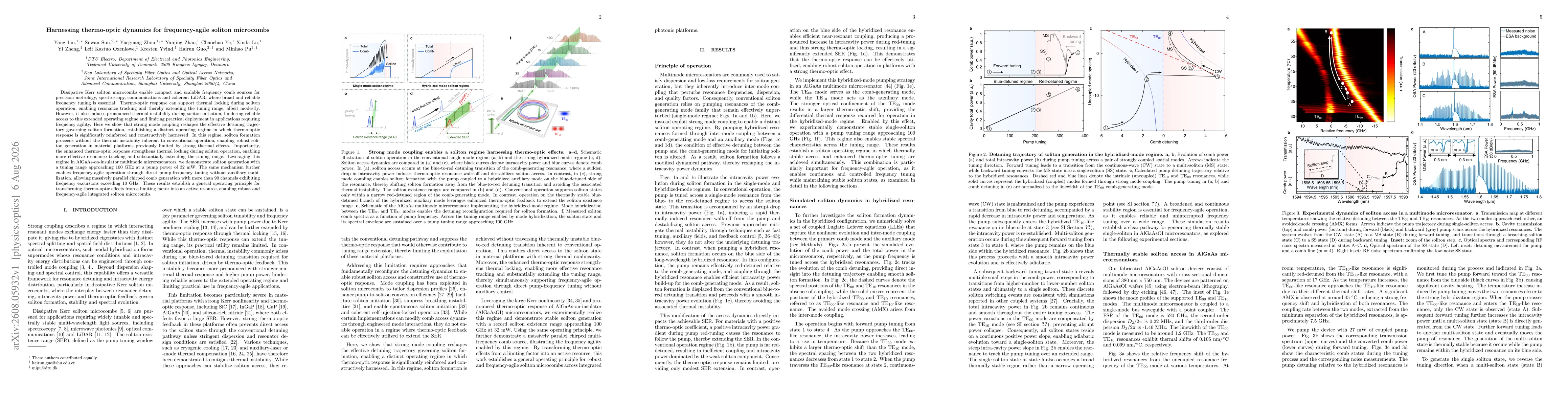 Thumbnail for Harnessing thermo-optic dynamics for frequency-agile soliton microcombs