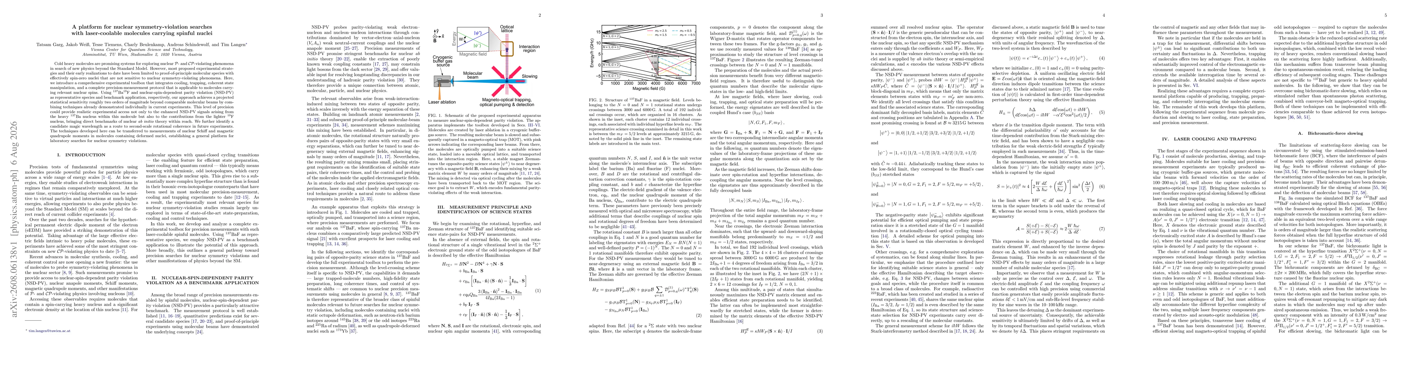 Thumbnail for A platform for nuclear symmetry-violation searches with laser-coolable molecules carrying spinful nuclei