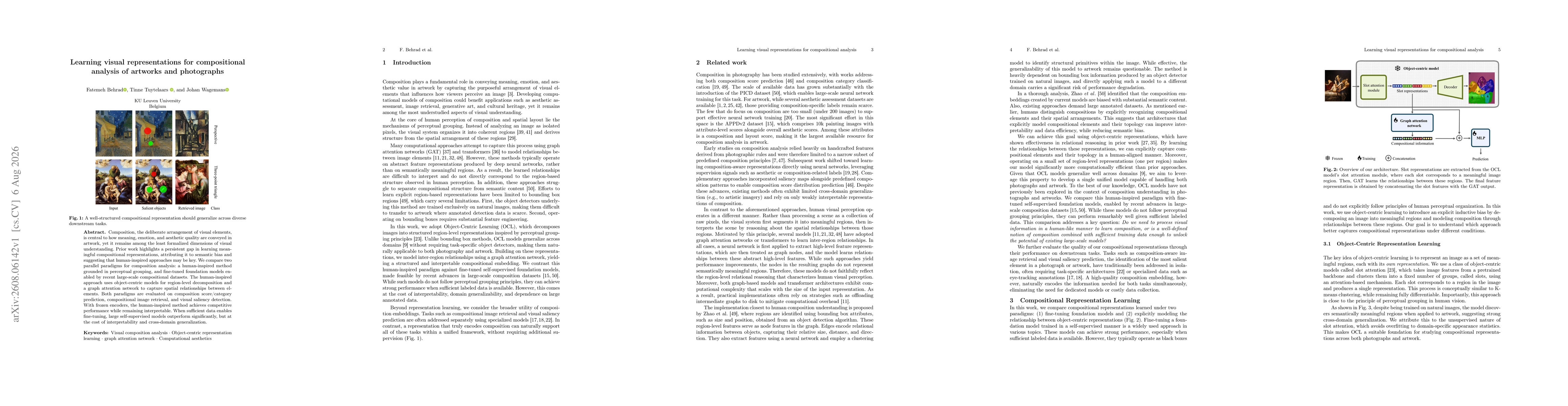 Thumbnail for Learning visual representations for compositional analysis of artworks and photographs