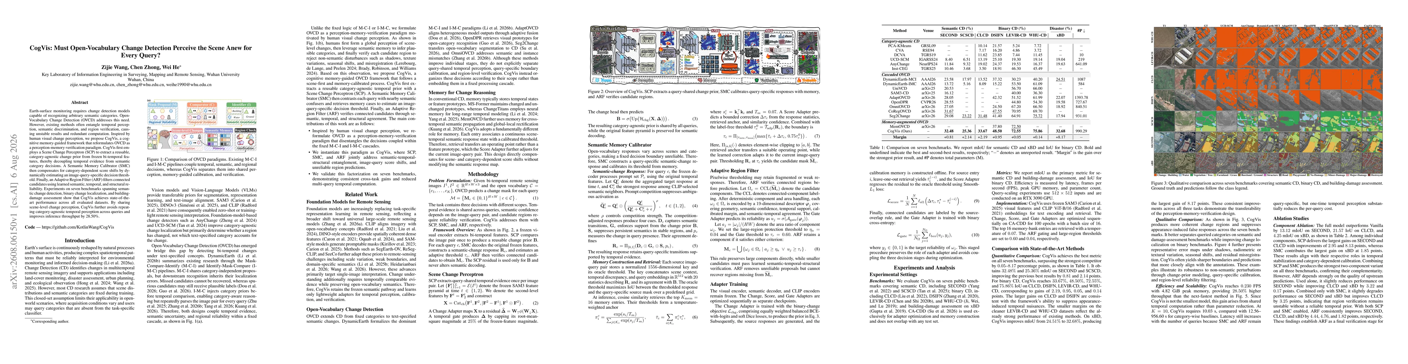 Thumbnail for CogVis: Must Open-Vocabulary Change Detection Perceive the Scene Anew for Every Query?