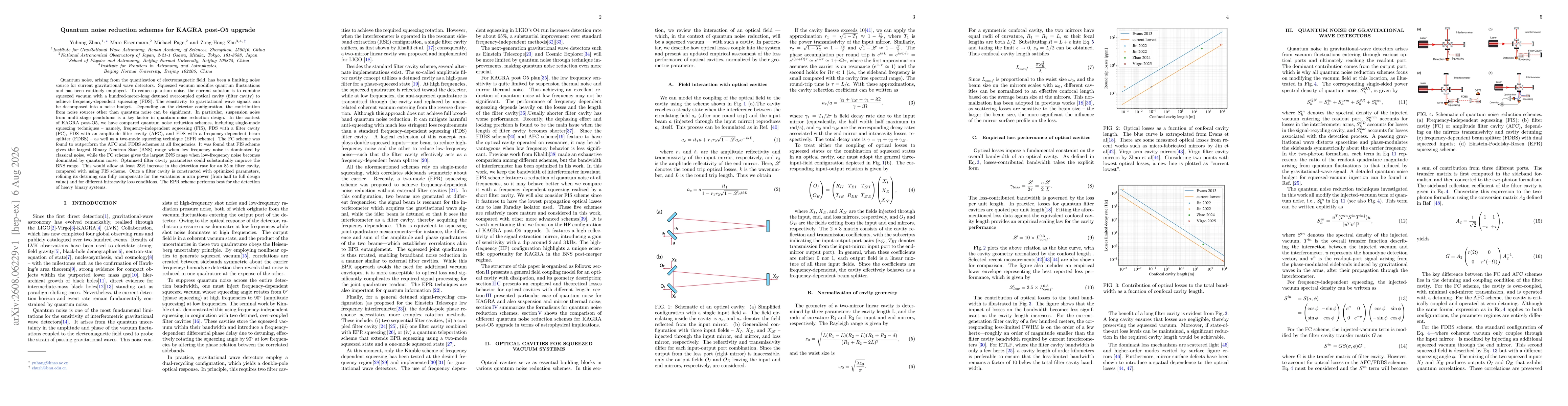 Thumbnail for Quantum noise reduction schemes for KAGRA post-O5 upgrade