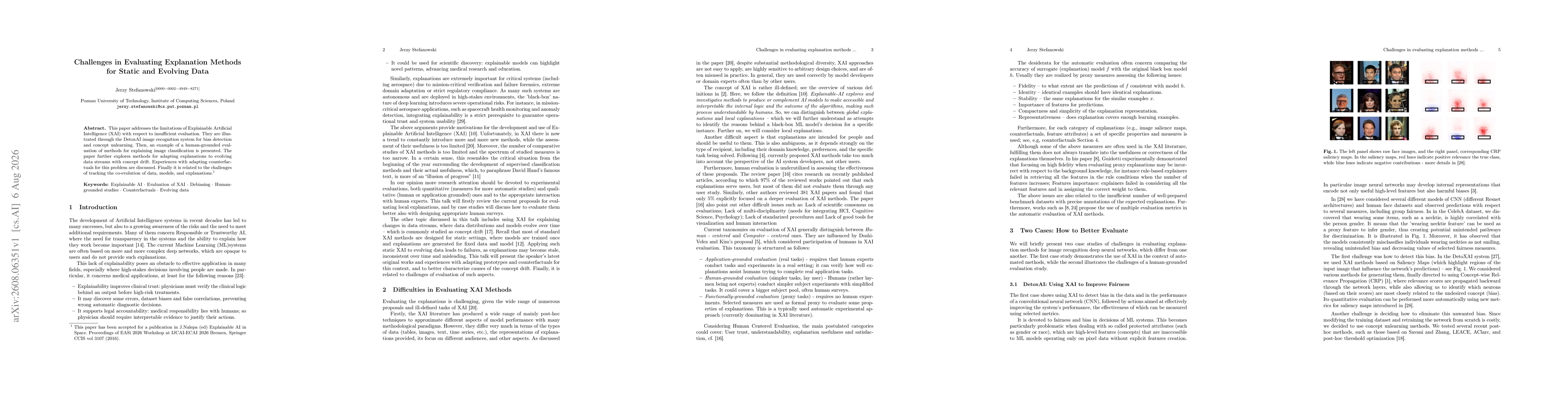 Thumbnail for Challenges in Evaluating Explanation Methods for Static and Evolving Data