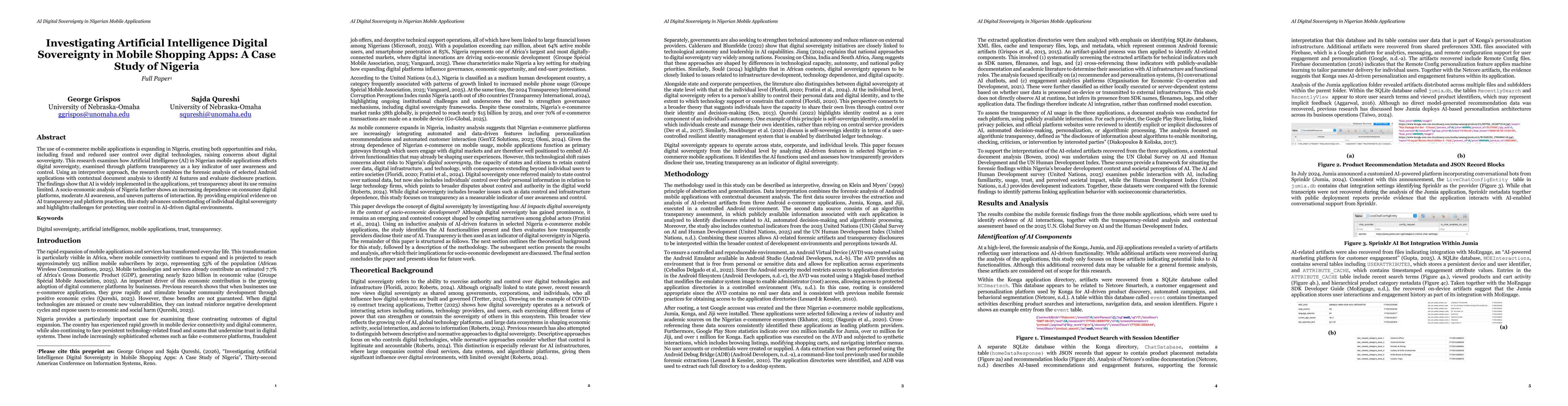 Thumbnail for Investigating Artificial Intelligence Digital Sovereignty in Mobile Shopping Apps: A Case Study of Nigeria